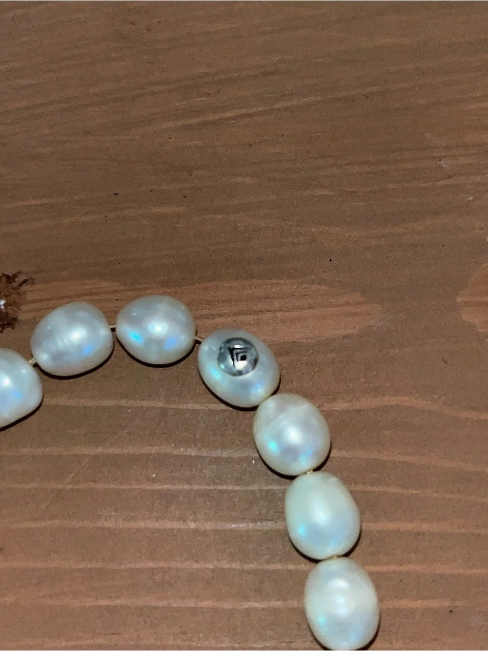 Shine on Silpada bracelet sterling and freshwater pearl. Classic design retired. - Picture 4 of 6